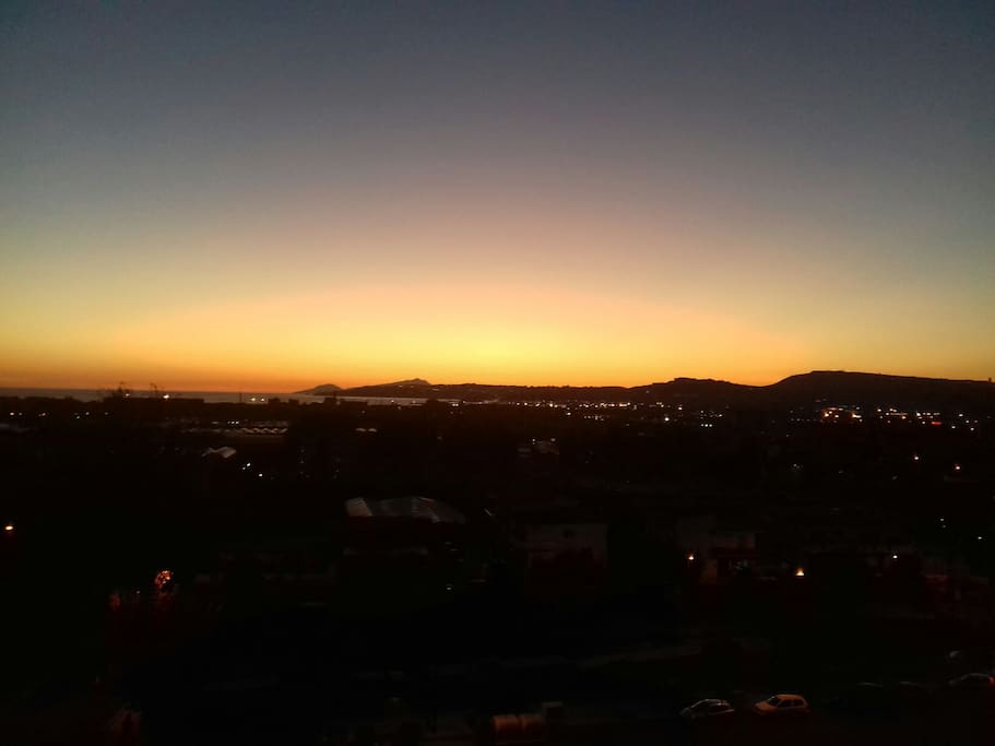 tramonto da Palazzo del mare