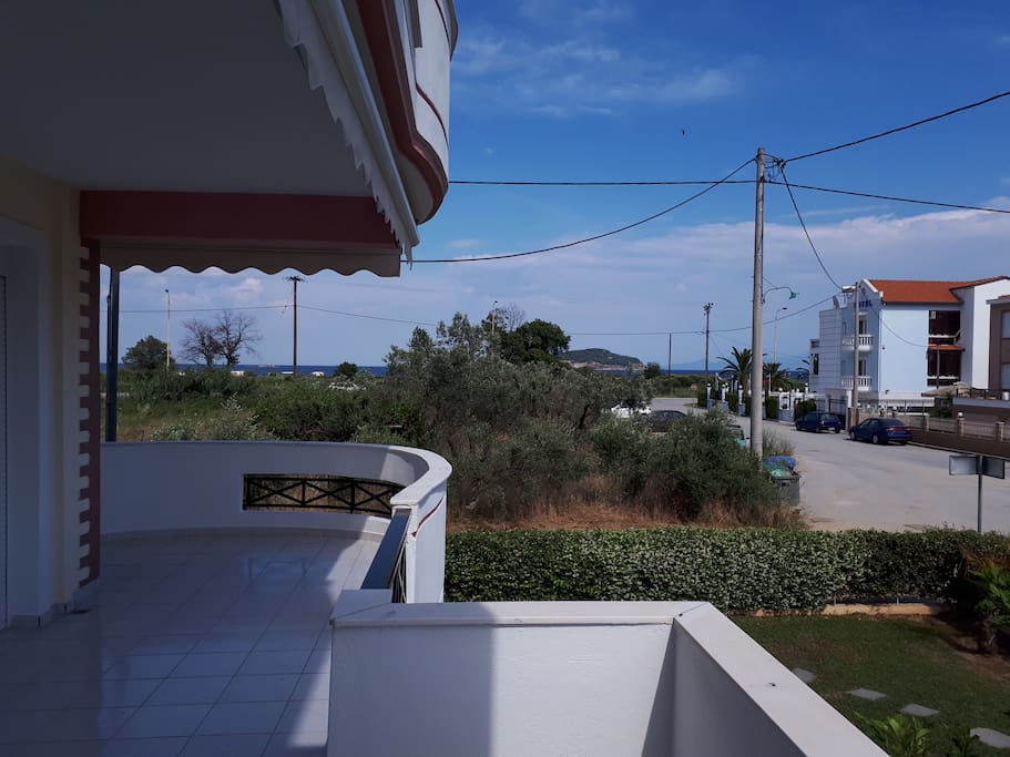 Μπαλκόνι με Θέα στη θάλασσα