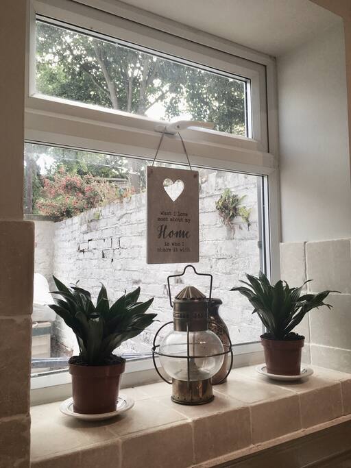 Sharing the home - kitchen window