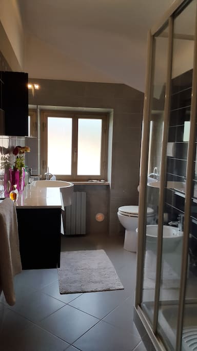 salle de douche moderne