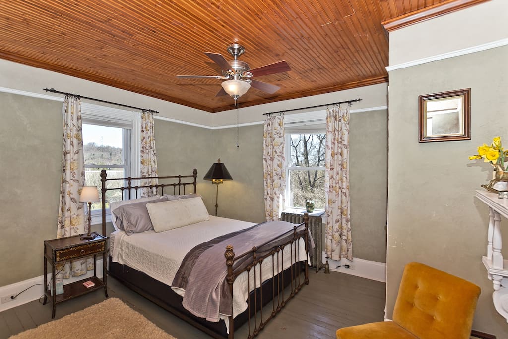 Bedroom view of bed