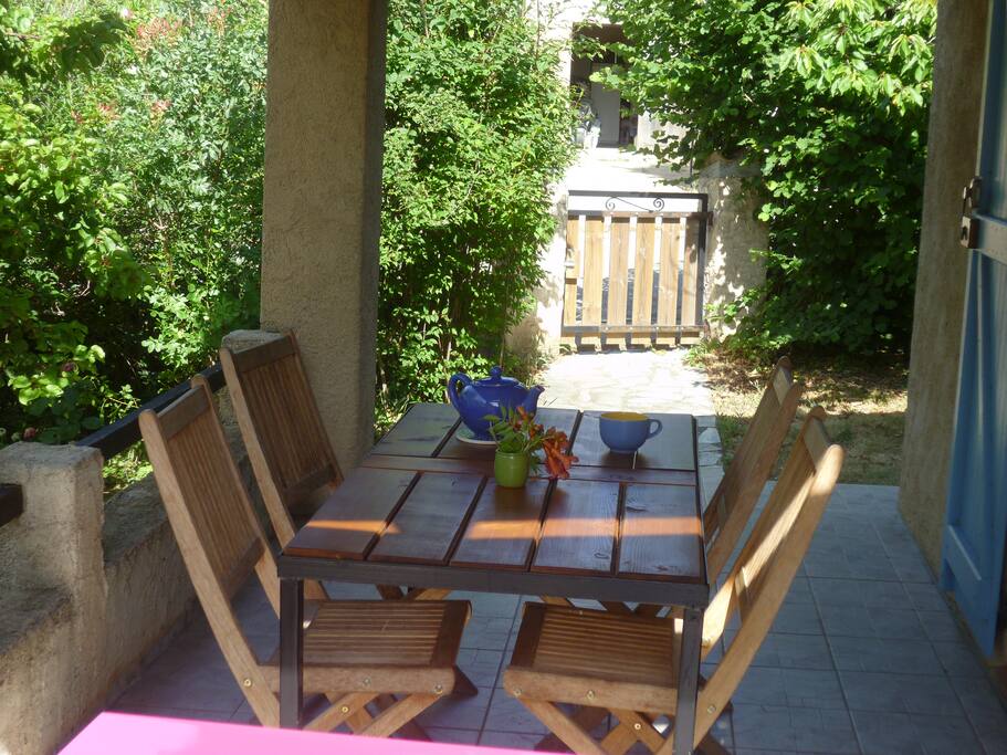 Terrasse plein sud