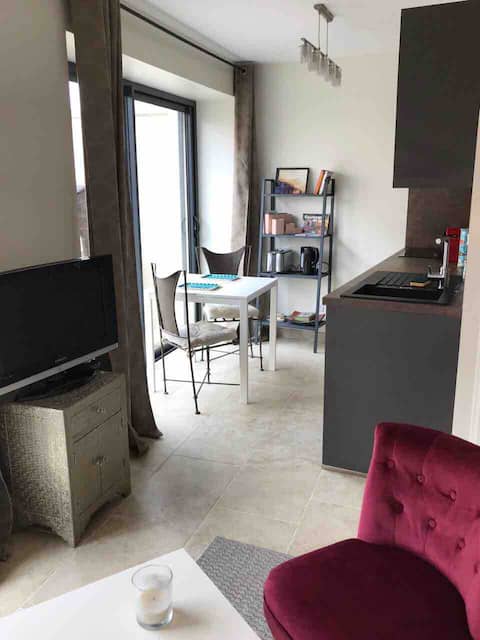 Top Airbnb: Quiet and comfortable studio with terrace! in Lyon 5e Arrondissement