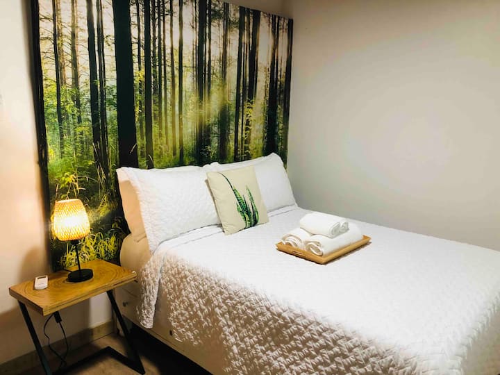 Your queen size bed in Bedroom #3