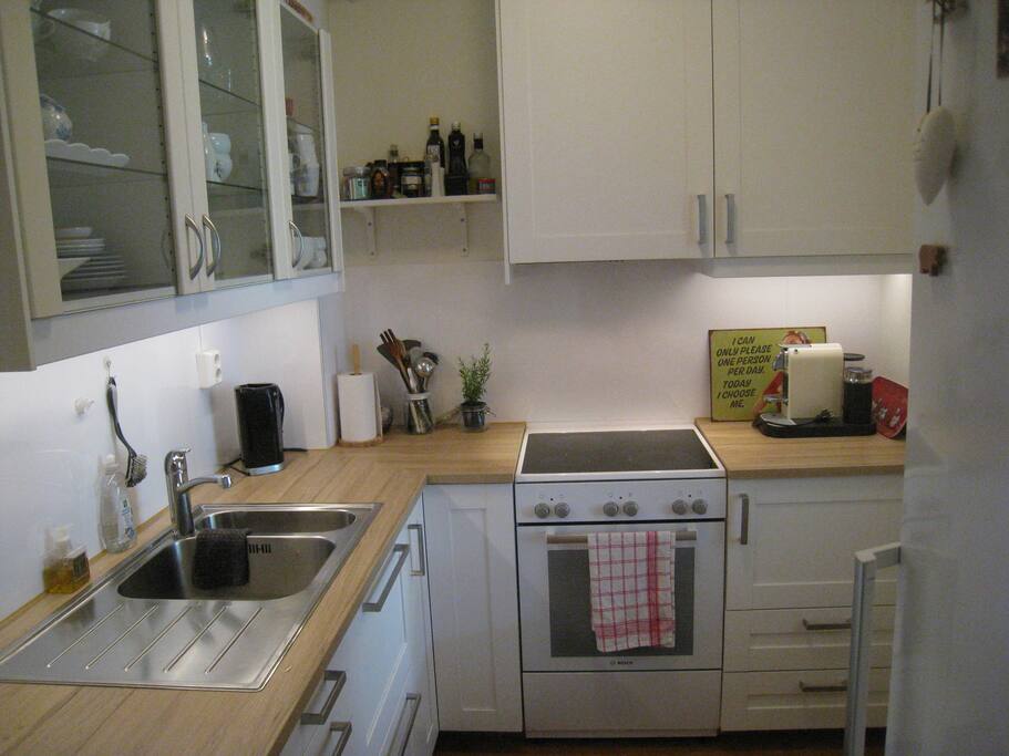 Kitchen with all your necessities.