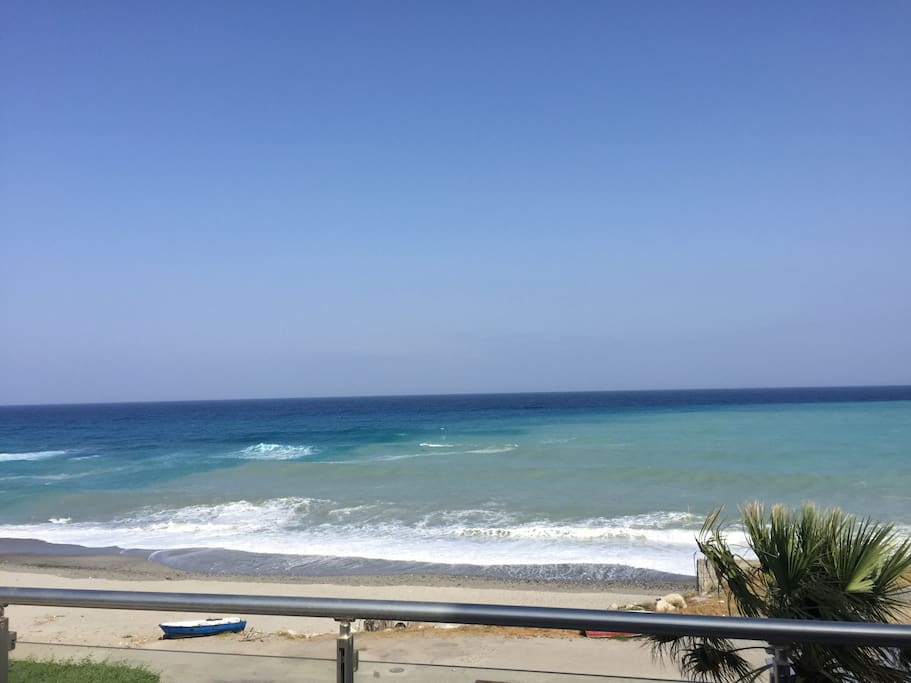 Vista mare dal terrazzo