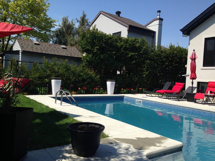 private swimming pool