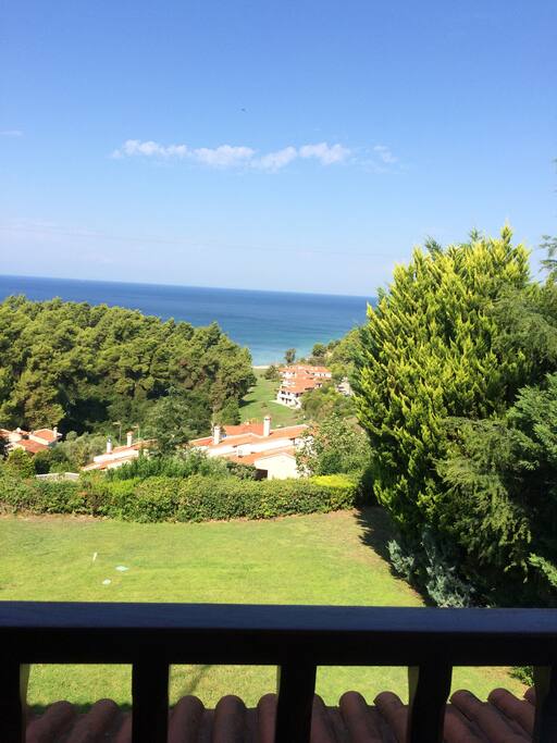 View from upper floor
