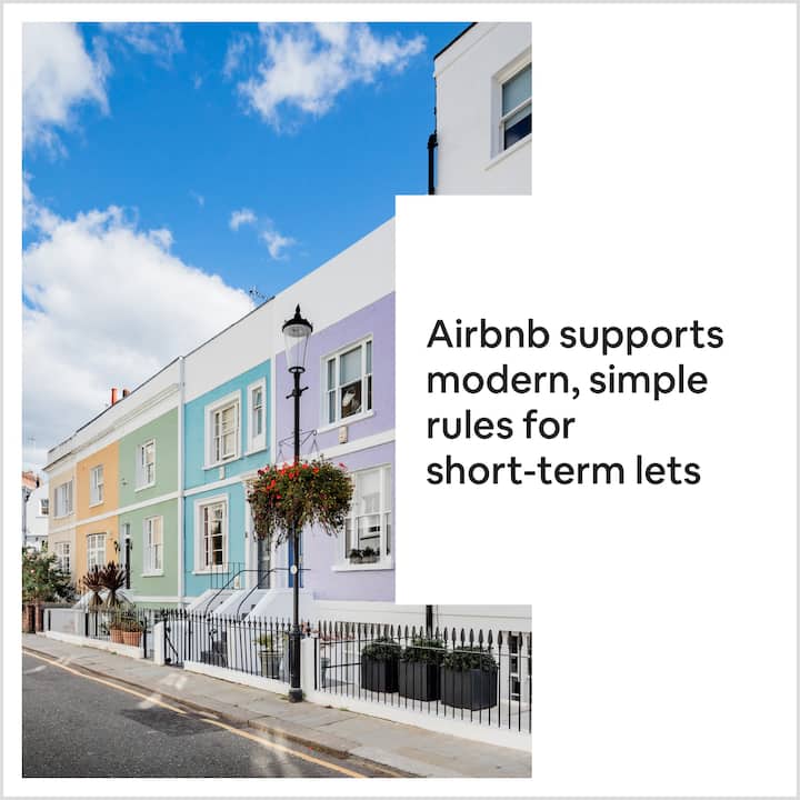 Airbnb supports modern, simple rules for short-term lets