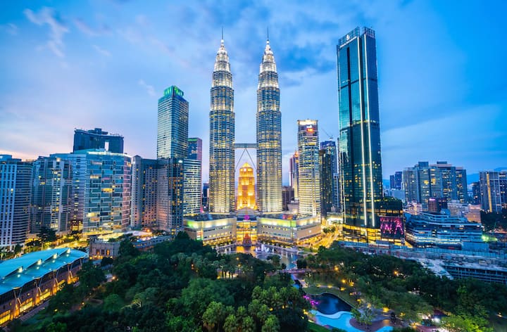 Malaysia city scene