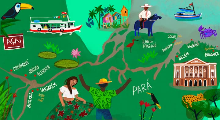 mapa para