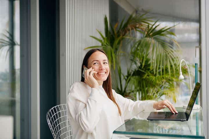 Host on phone and laptop