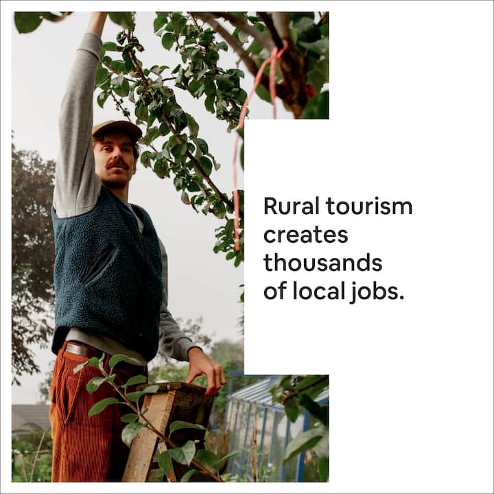 Rural tourism creates 1000s of jobs