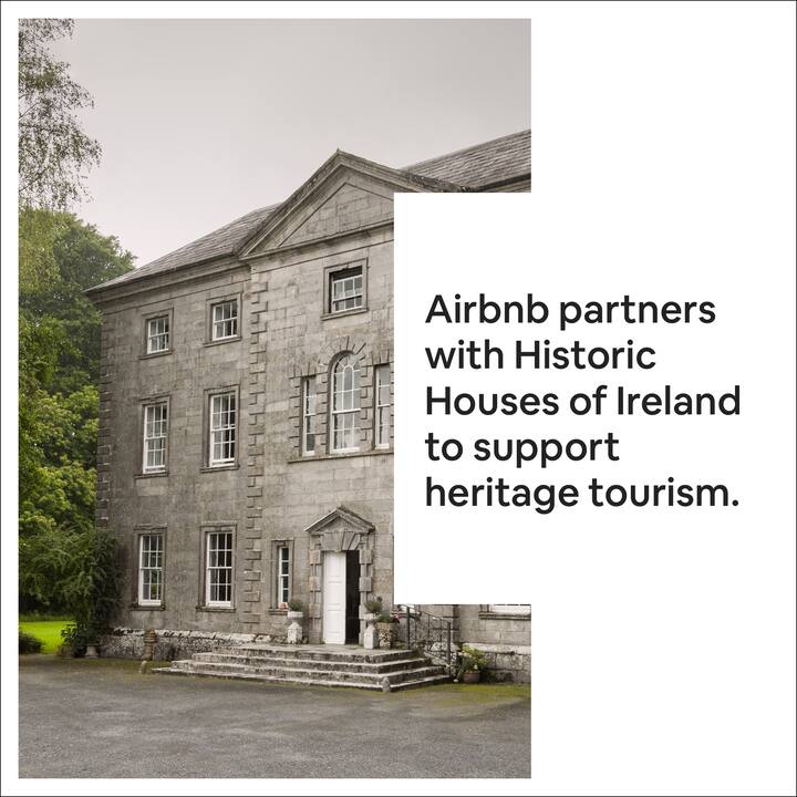 Airbnb partners with Historic Houses of Ireland to support heritage tourism