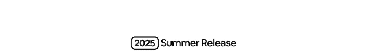 2025 Summer Release logo