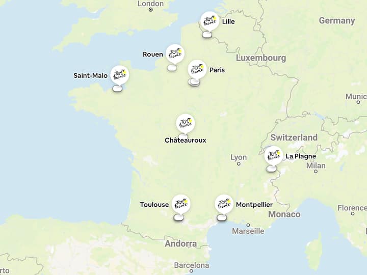 TDF stages