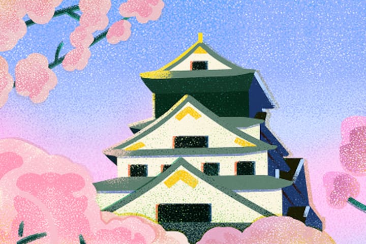 오사카 일러스트