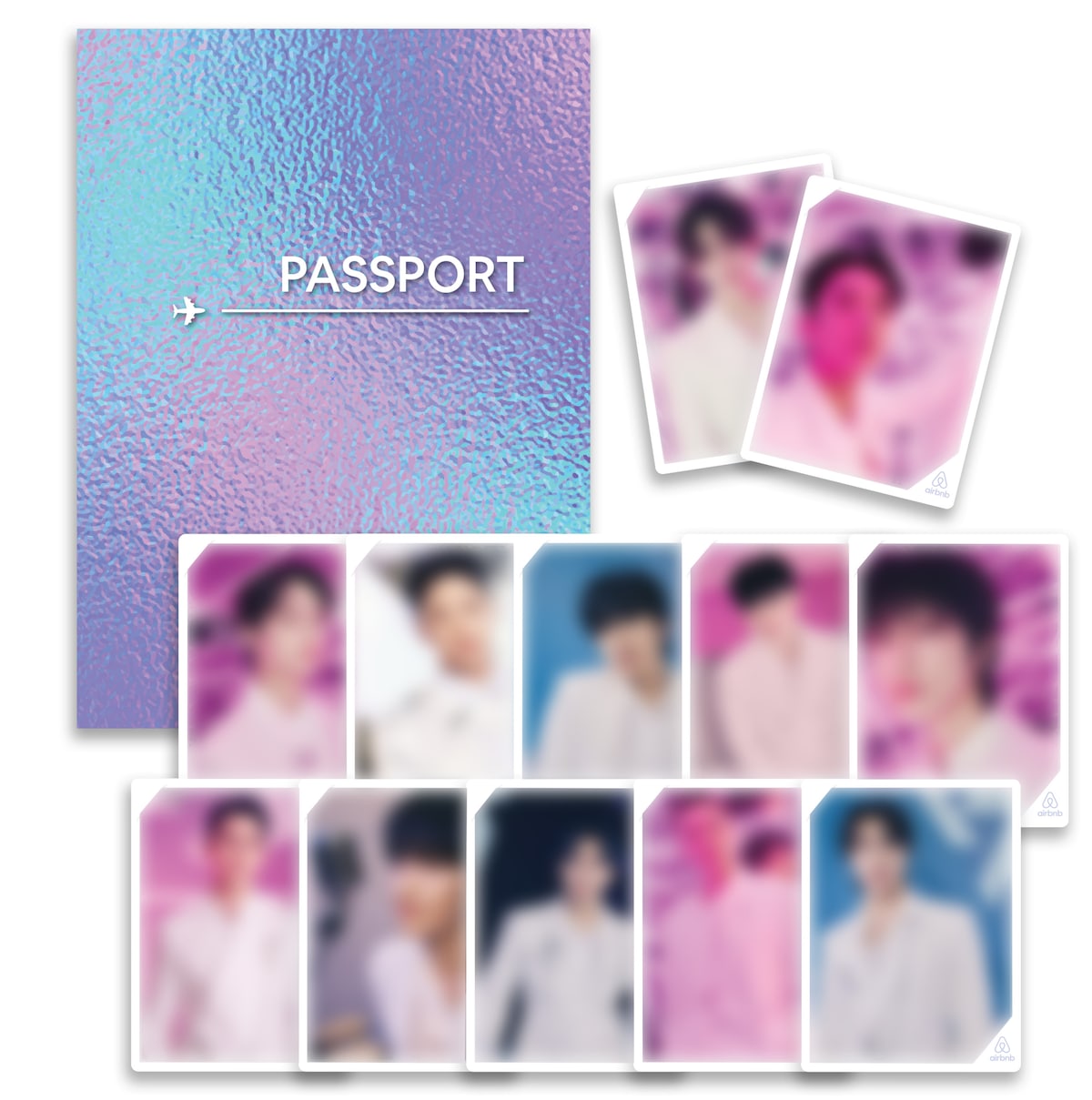【未開封】SEVENTEEN Airbnb フォトパッケージ トレカセット SEVENTEEN Airbnb Passphoto Event LA