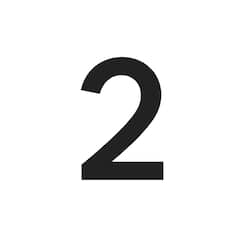 the number two