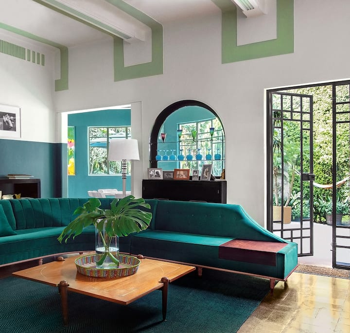 An image showing the interior of a home in Mexico City