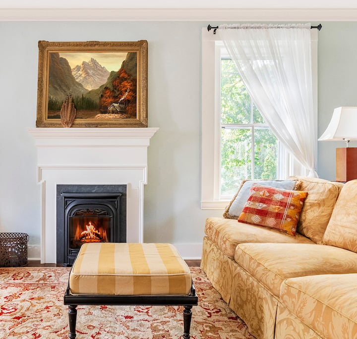 An image showing the interior of a home in Boston