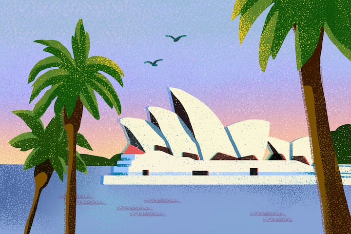 시드니 일러스트