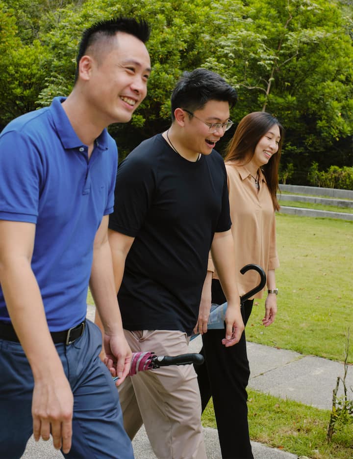 Jayden og andre profesjonelle verter