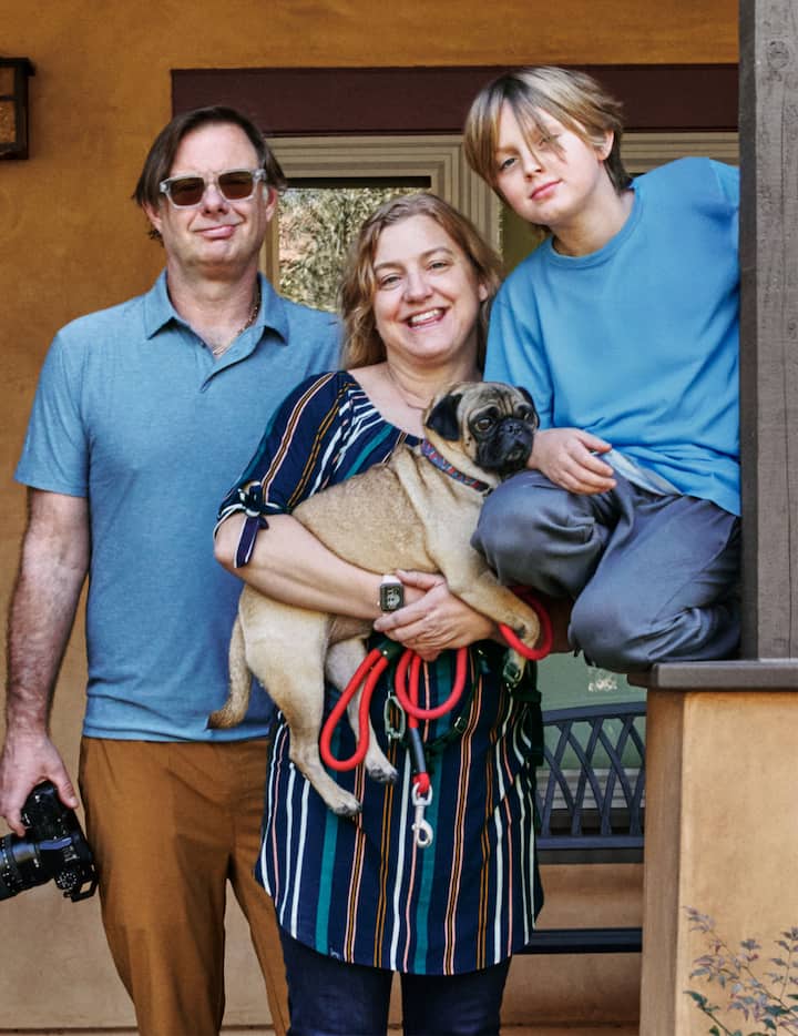 Kevin og familien hans