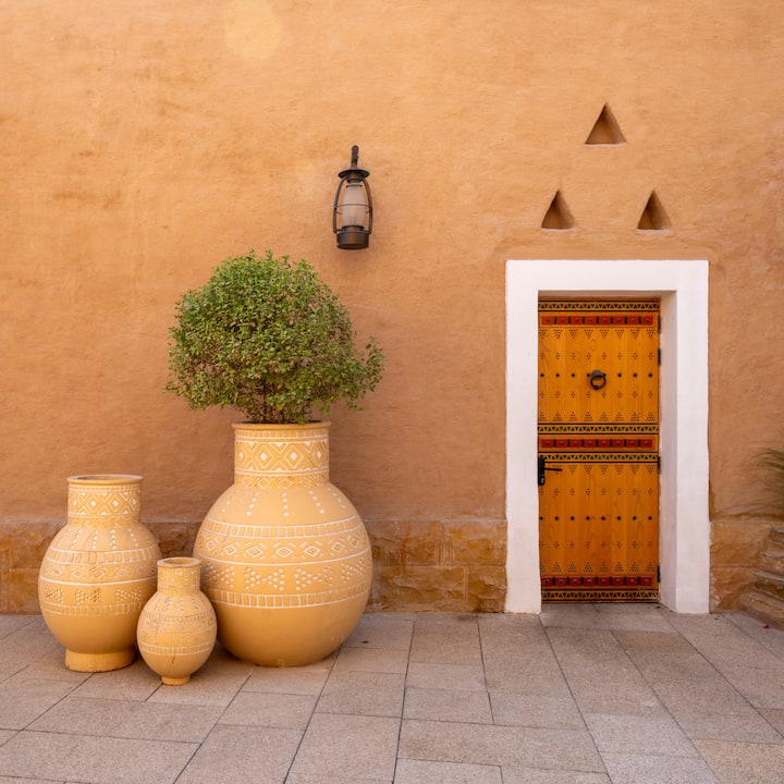 Diriyah in the city of Riyadh in the Kingdom of Saudi Arabia, the historic Turaif district