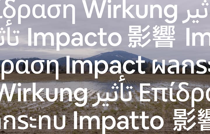Impact in various languages