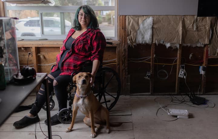 Tawnessa finds pet-friendly housing after flooding