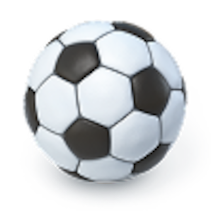 Un ícono clásico de fútbol en blanco y negro utilizado para la página de inicio de la ciudad sede de la FIFA.