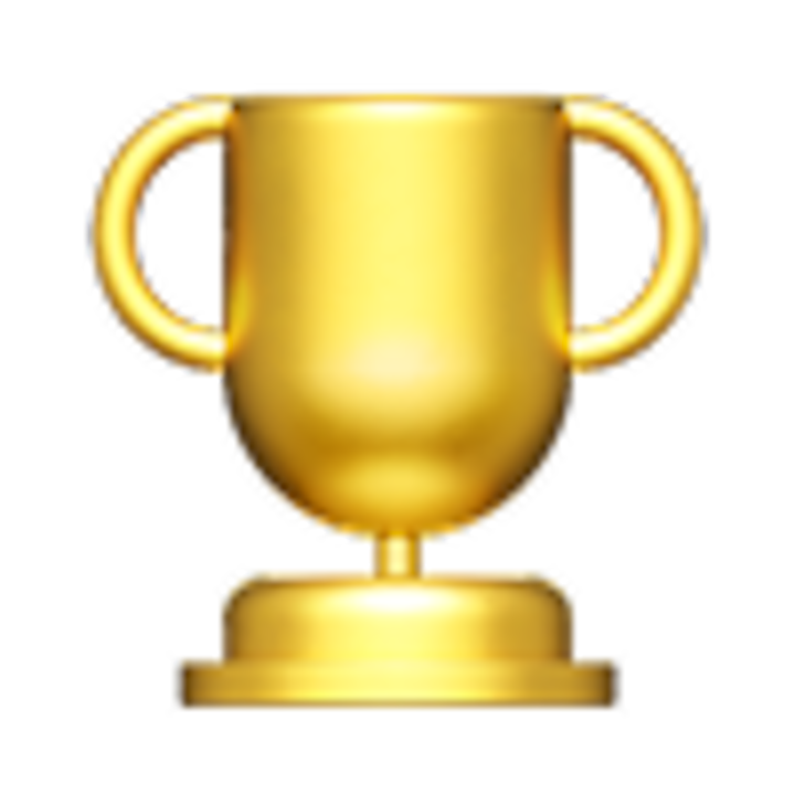 Émoji de trophée doré symbolisant la victoire et une expérience inoubliable lors d'un match de la FIFA à New York