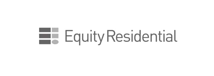 Greyscale of EQR logo