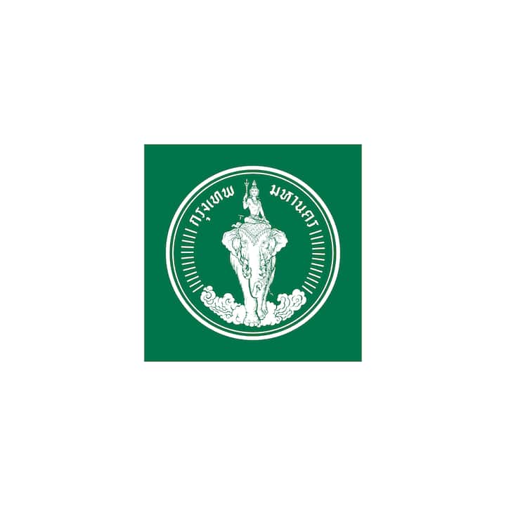 Bangkok Metropolitan Administration partner logo with a seated figure on an elephant, shown in the Our Partners section