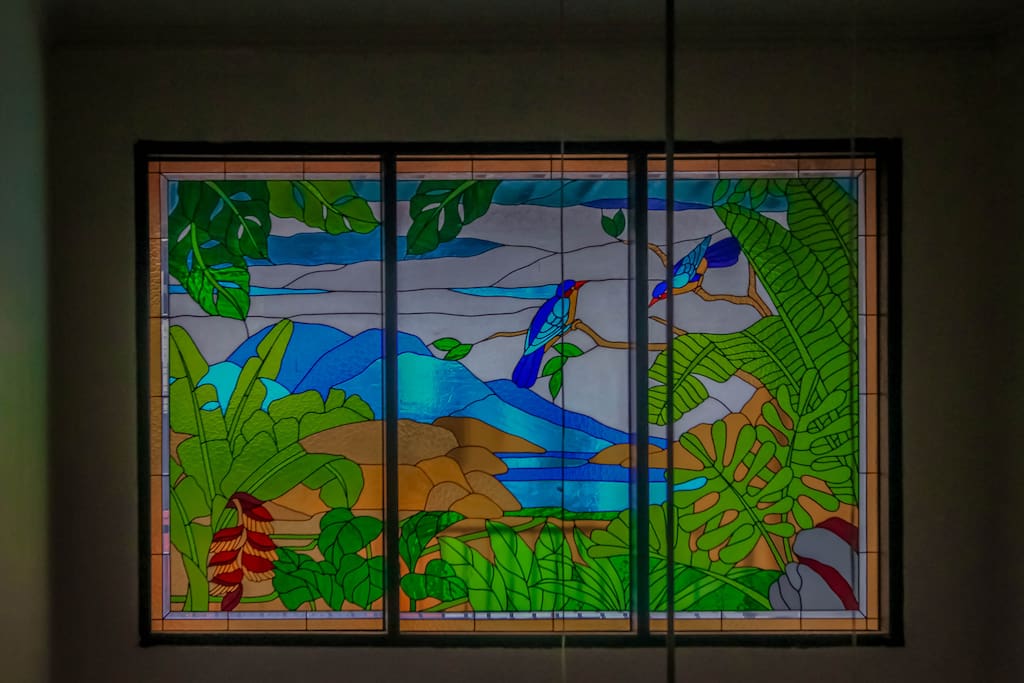 Leadlight created by by local artist