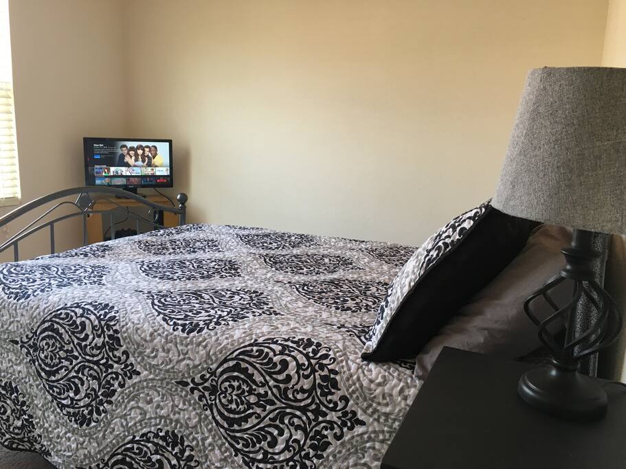 TV with Netflix provided