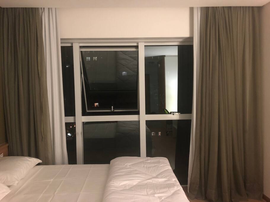 Janela do quarto.