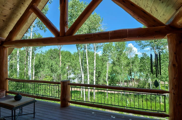 Large Vega Lake Colorado Luxury Real Log Cabin Cabins For Rent