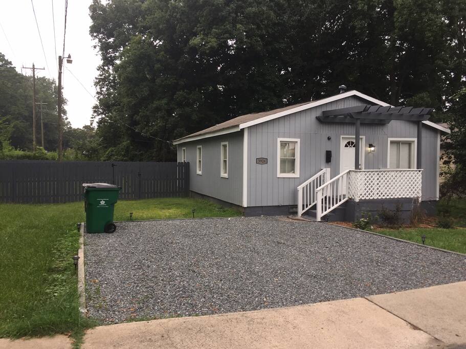 Cute Fully Renovated Bungalow, just steps from the Sugar Creek Light Rail Station and a short walk to NoDa