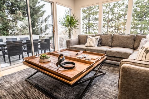 Top Airbnb: Sophisticated modern home with downtown views in East Central