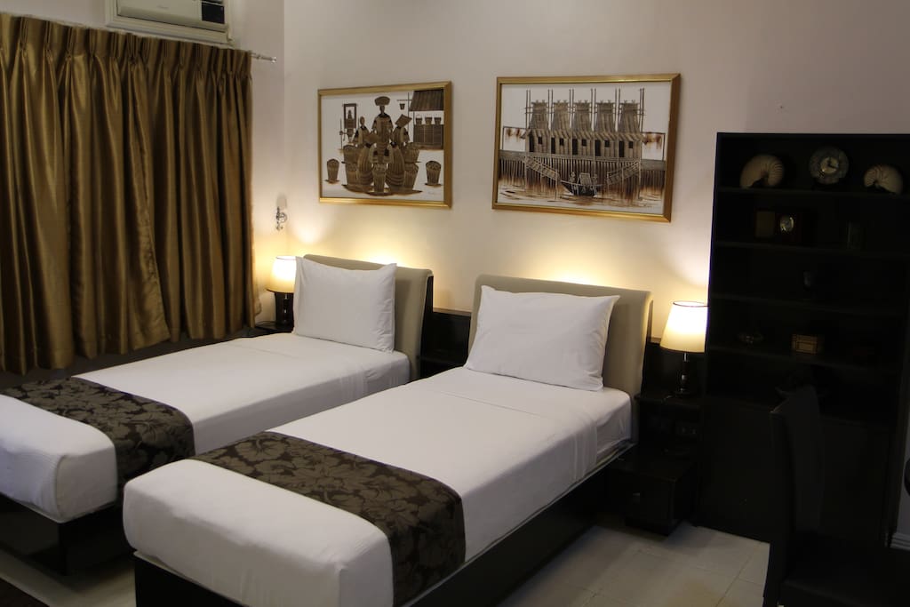 Two Single bed