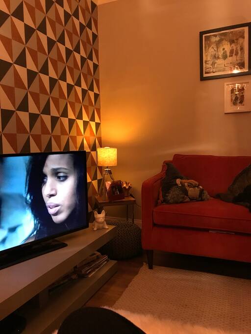 Recently decorated living room
