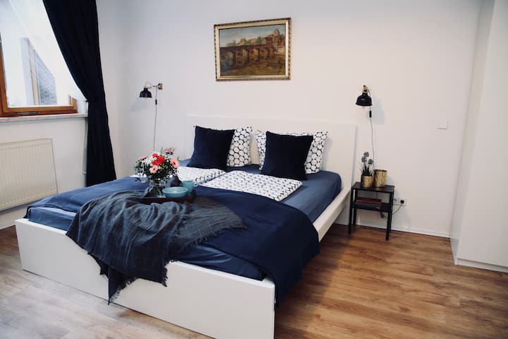 Bett / Schlafzimmer
Ferienwohnung Alte Bäckerei Saalfeld