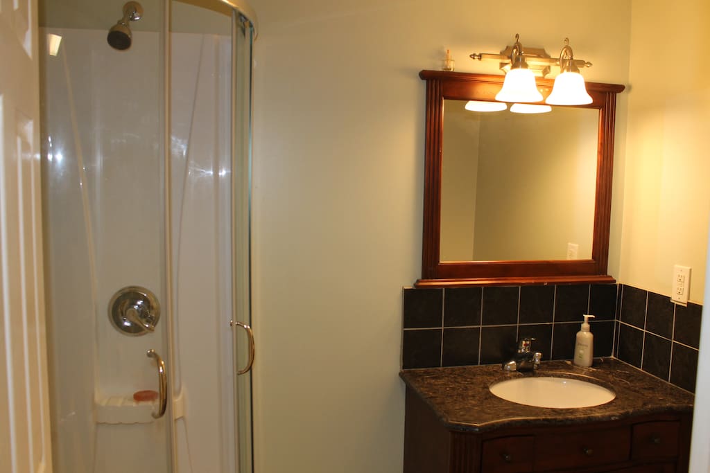 Bathroom with shower (shared with other guests)