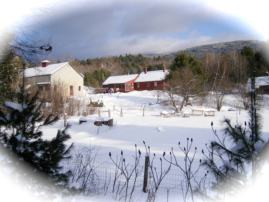 An original 18th C White Mountains Farmhouse and working farm.