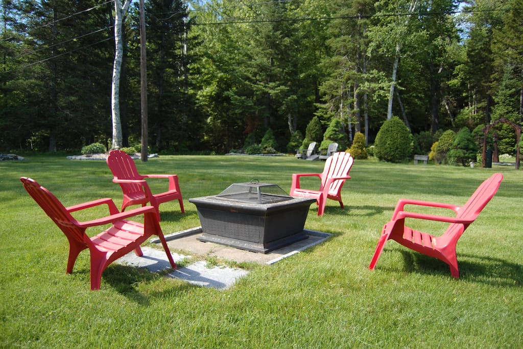 Fun under the stars, private fire pit