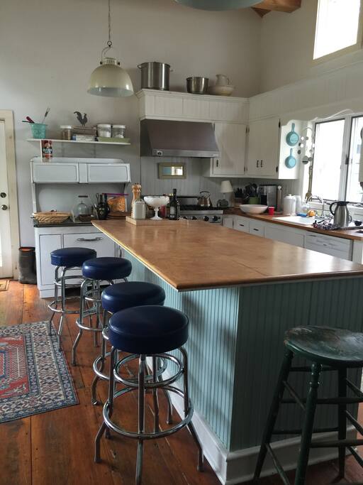Big kitchen island