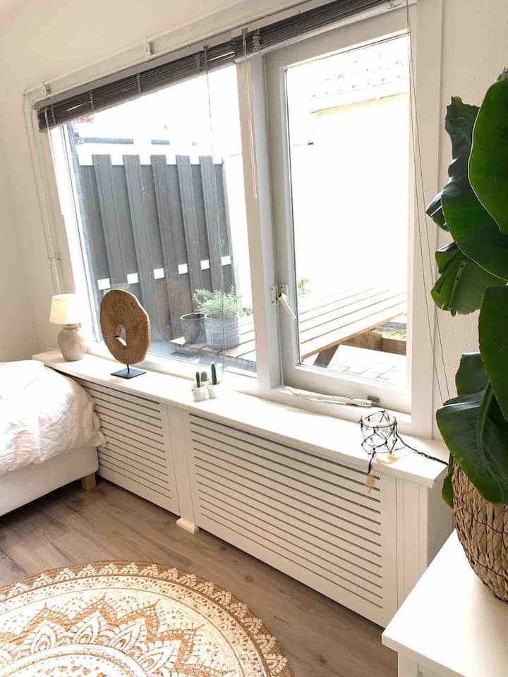 1人房，可欣赏花园景观