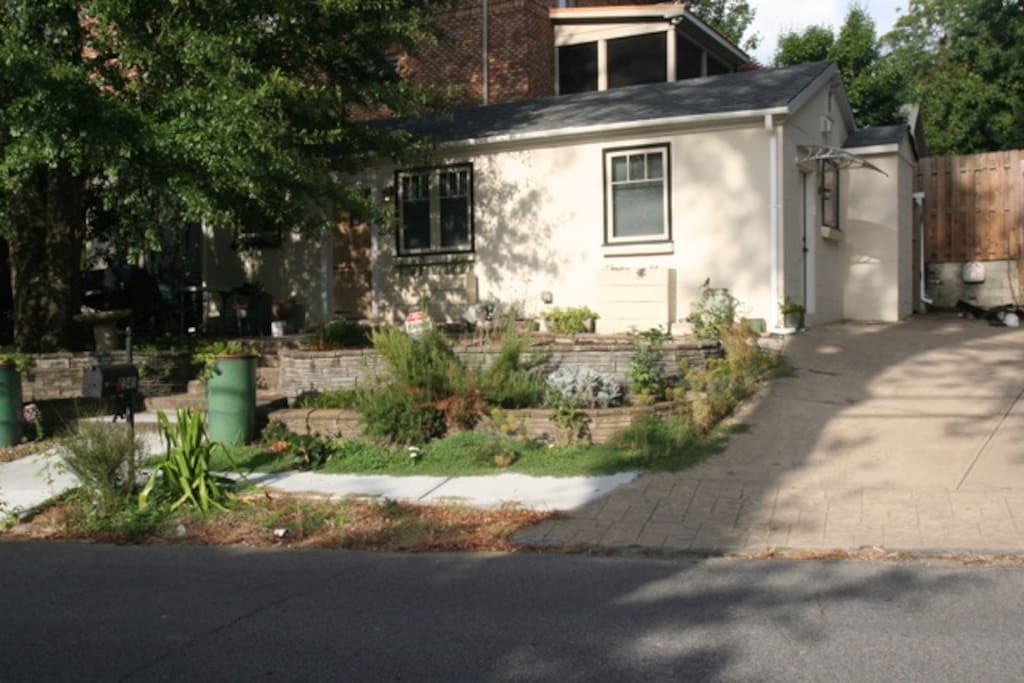 2 on site parking spaces